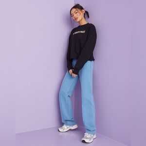 Women The North Face W Standard Crew Graphic Size L Large